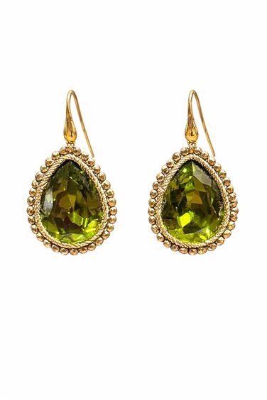 Earrings Cianfrone Gioielli Woman in Silver Peridoto SW028 - SW028